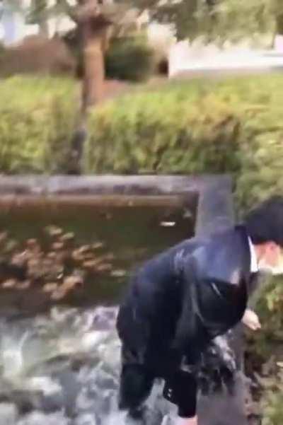 Testing the strength of the ice