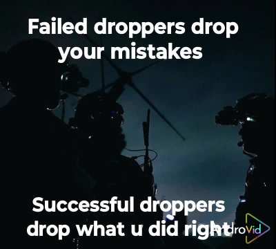 Seeing all the droppers related post