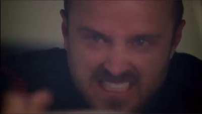 (6x06 promo) Saul aggressively tapping the steering wheel out of frustration before Jesse did