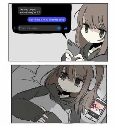 This is me except no one cares about me