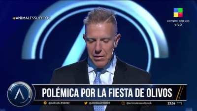 Fantino no oculto su dolor por la muerte de su padre durante la cuarentena, y explotó contra Alberto por el Olivos gate: 