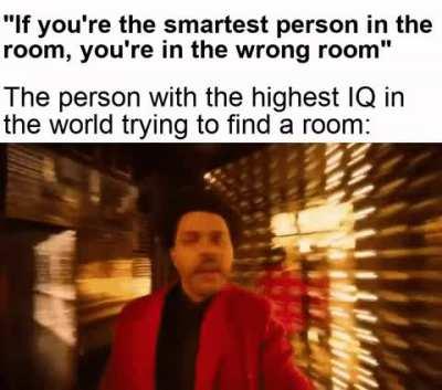 The world was not made for him