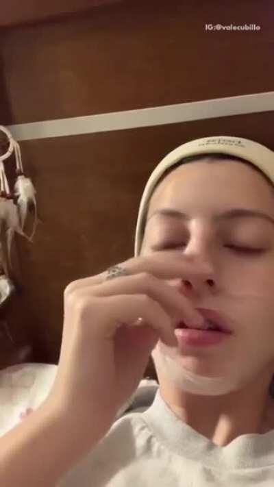 Someone's gotta check on both her AND the cat...