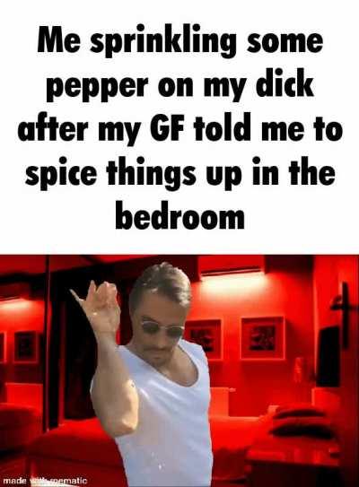 Spiciness is now engaged