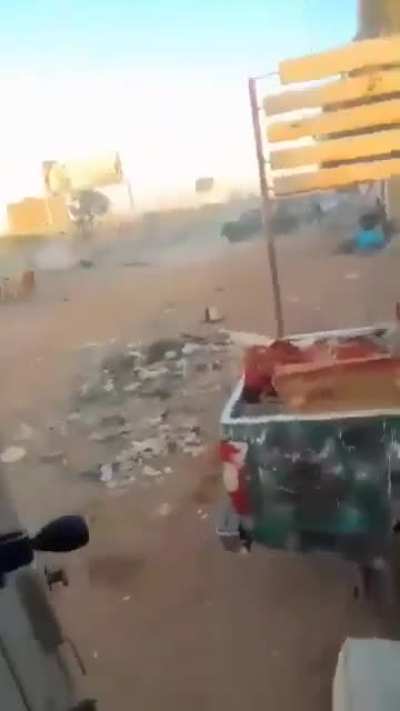 Sudanese soldiers carried out ambush on retreating RSF militiant in Wad Madani city