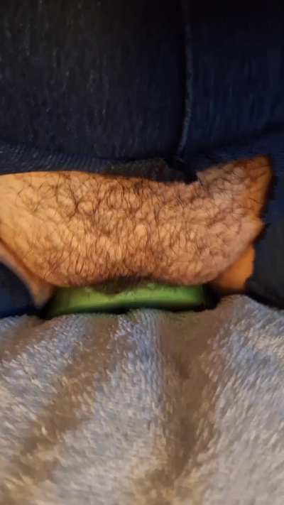 Crackers doesn't want to leave my pussy so I make him stay 