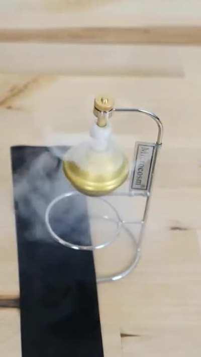 Don't put liquid nitrogen in a steam engine!