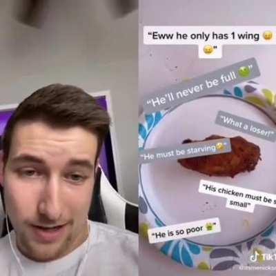 Pfff he only has ONE chicken?