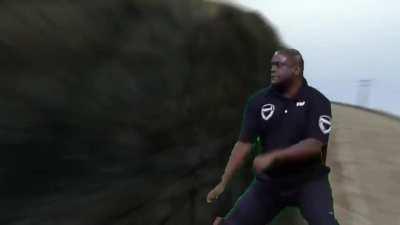 Speed runners dodging every single scripted event like