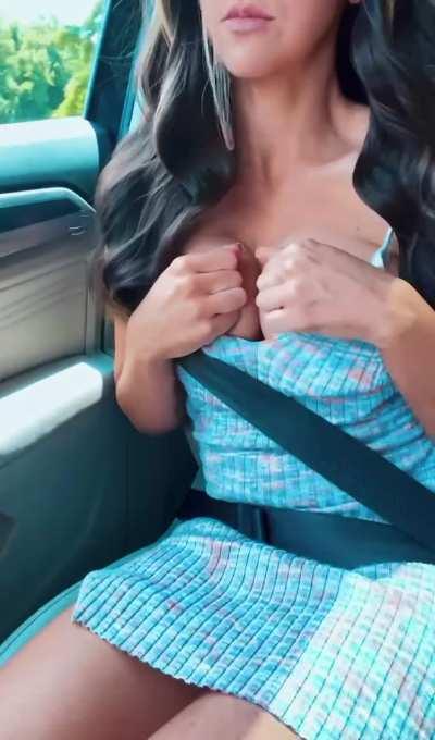 Flashing and driving don't mix