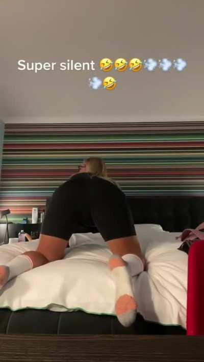 Do you still like the silent but violent ones? #fart #girlfart #girlfarts #farted #farts