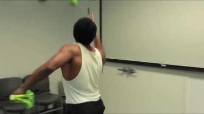 Racist Santa VS Brock Lee 🎅🥦