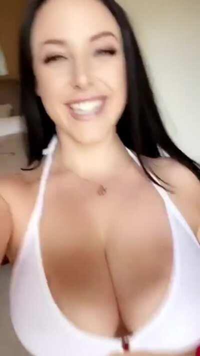 Walking, smiling, bouncing.