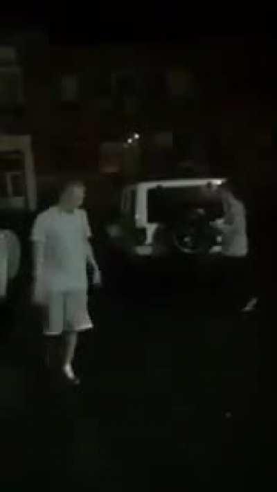 KO after confronting girlfriends side piece