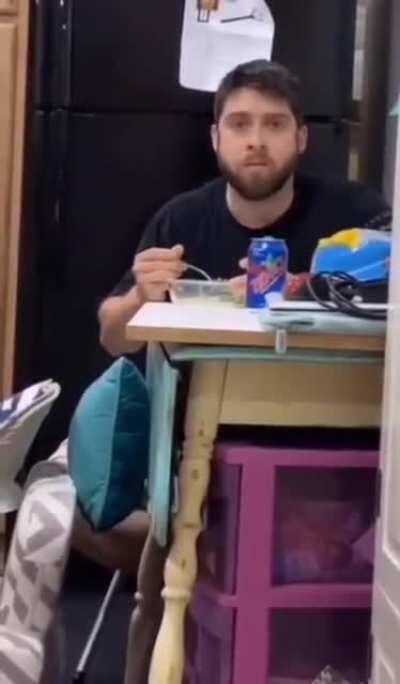 Wife calls husband by name