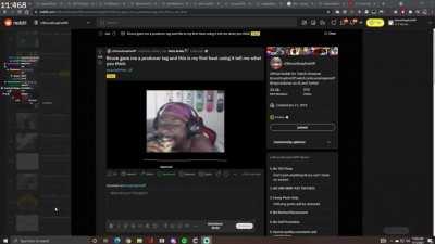 BruceyBaby on the beat????