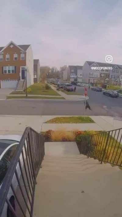 Nice suburban neighborhood turned into a gun range(Maryland, USA)