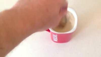 Easter Egg in Nescafe's Coffee Mug