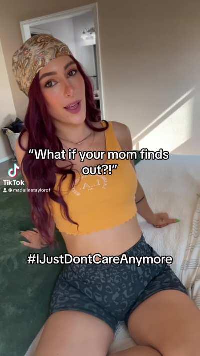 I don’t really care anymore