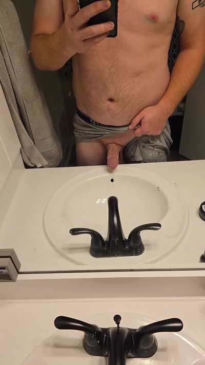 Where do you want my hard piss?