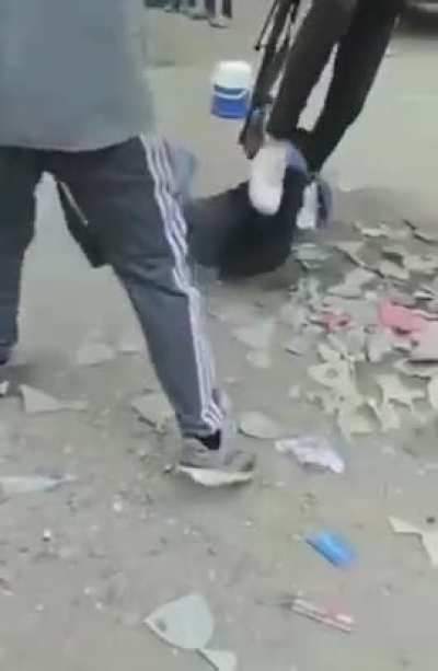 This is how hamas treating to his own civilians.