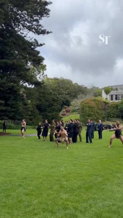 Prime Minister Lawrence Wong received a haka welcome during his visit to New Zealand.