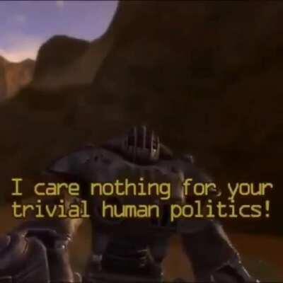 If titans could talk