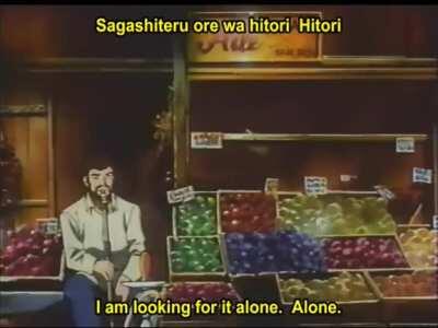 The ending of the original run of Cowboy Bebop after 12 episodes (More info in comments)