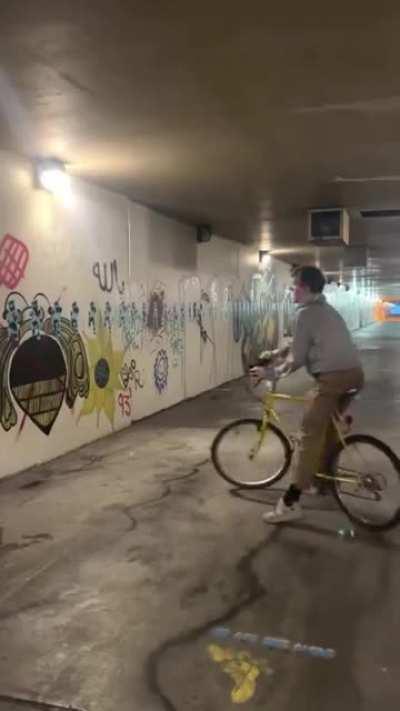 He cut and spray-painted 386 bears to make an animation.