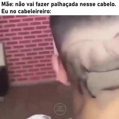 Cabelo do adm nesse exato momento