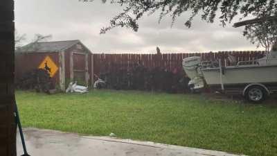 Backyard rain is always the best for introspection