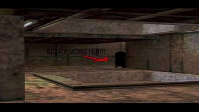 weirdcore images with unnerving music but in half life