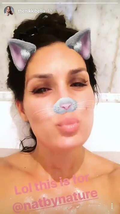 Nikki Bella - Tongue