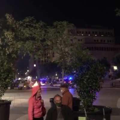 Having survived countless wars and conflicts, a minute protest like this is no match for the keys.