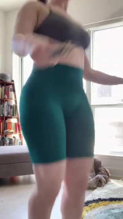 Building my ass with every bounce! ;)