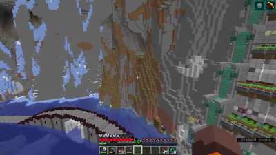 Unedited rough overview of the replanting system. Select seed for each level->hopper cart stored at that level->drops all the seeds when you get to that level and retracts the seedway cover for replanting | May 30th 2023