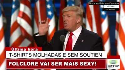 Donald trump Açores 2020