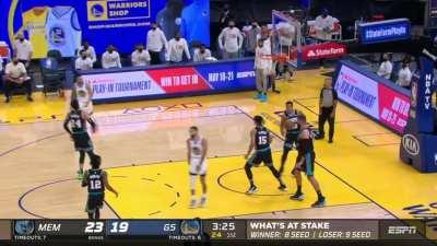 [Highlight] Steph wins the NBA scoring title with this floater.