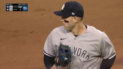 [Highlight] [Highlight] Gleyber Torres turns a pretty nifty double play to the end the inning