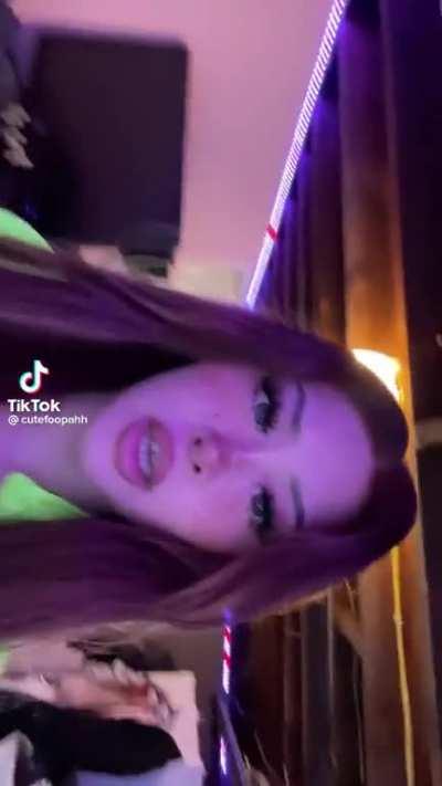 she tryin to get banned