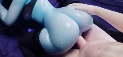 Widowmaker fucked at the club (Gecko)