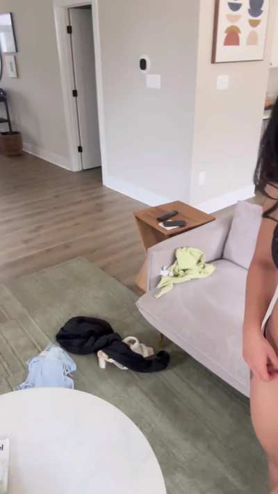 Taking his cum with me