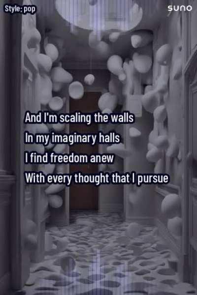 Golden daydream - Lyrics, vocals, music all generated by AI.