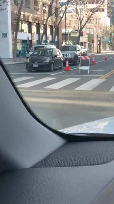 HMF while I hold up traffic