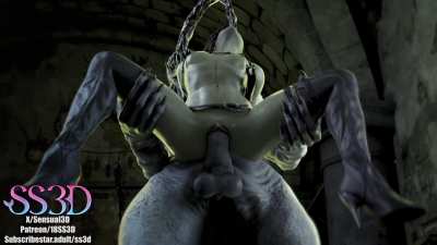 Ada Wong vs Regenerator (SS3D)  [Resident Evil]