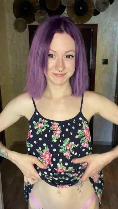 Just my little light skin boobs