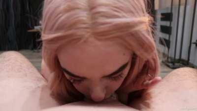 Sucking Babe Takes It Nuts Deep