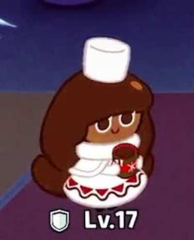 Fun fact: Cocoa Cookie dances when you’re about to go into battle! So here’s a gif