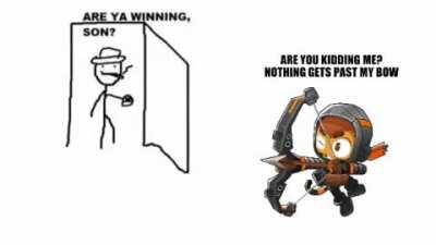 Good hustle out there sport! Gee, thanks dad!