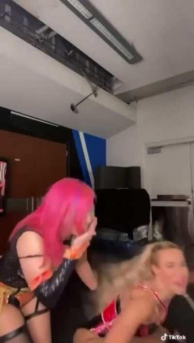 Candice looking hot on NXT tonight